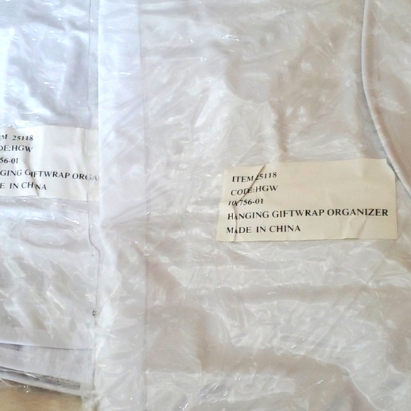 NWT, 2 Hanging Gift Wrap Organizers - Picture 3 of 3